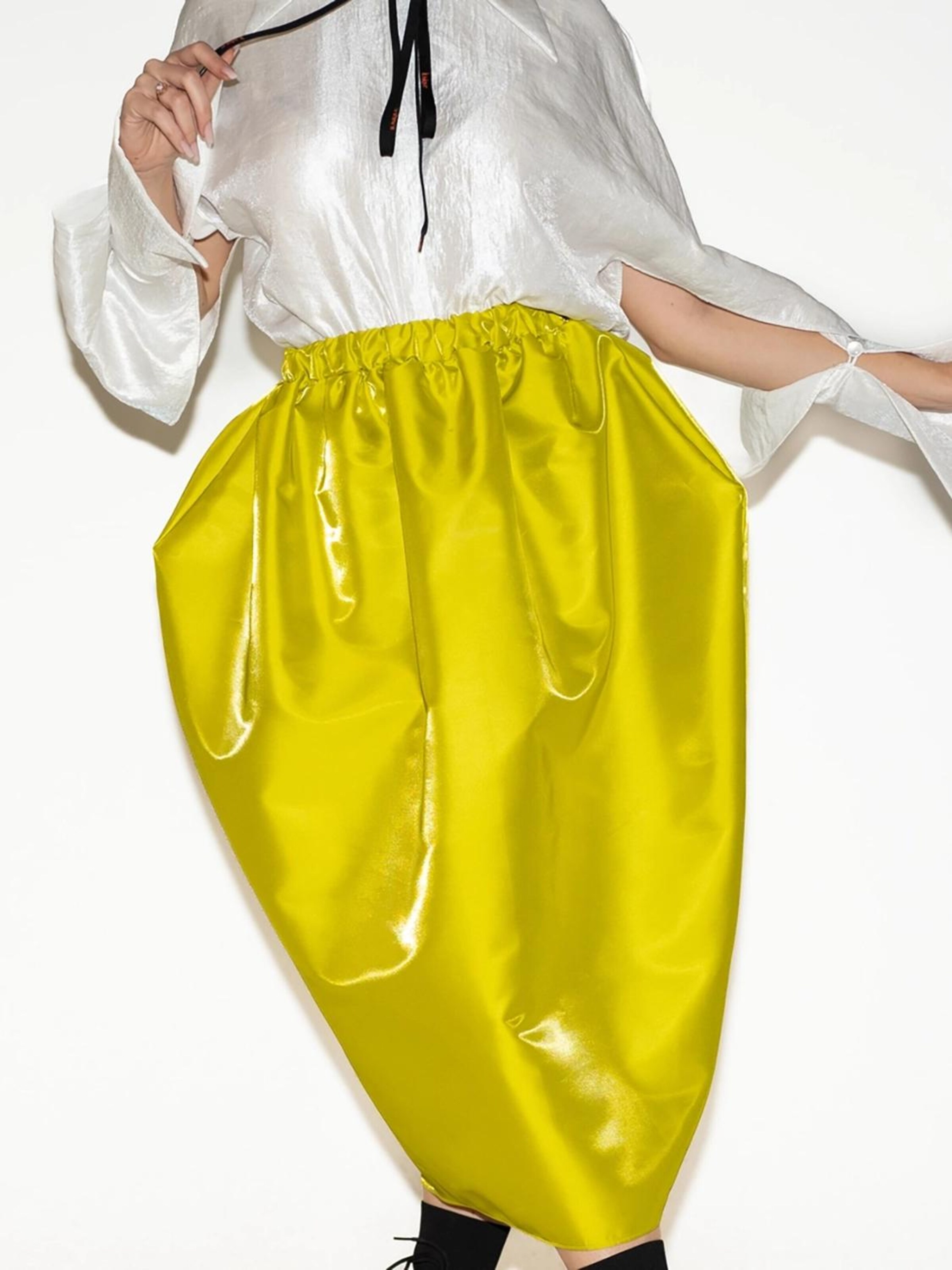 IUnique Skirt 'Geisha' in Yellow