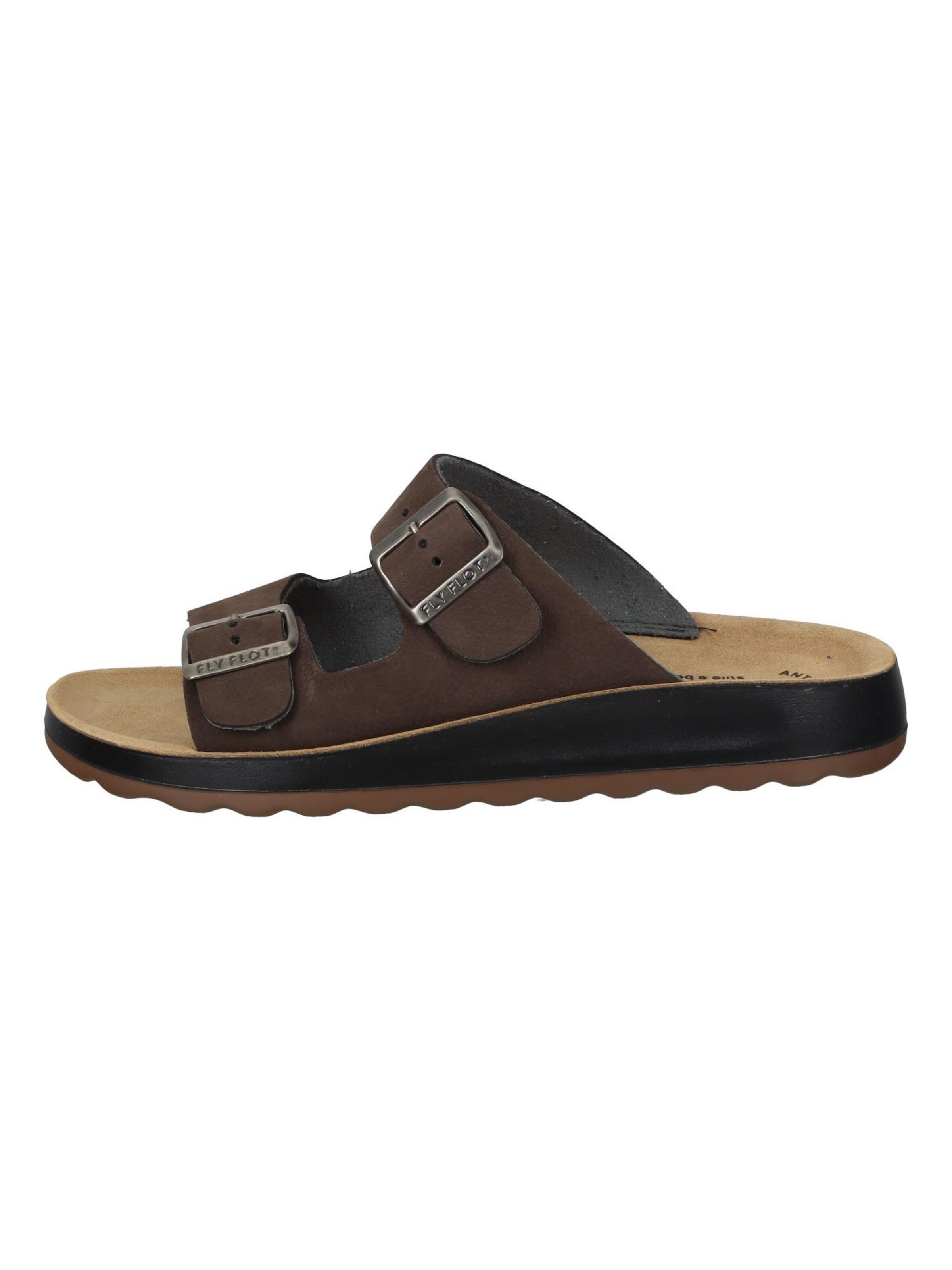 FLY FLOT Mules in Brown