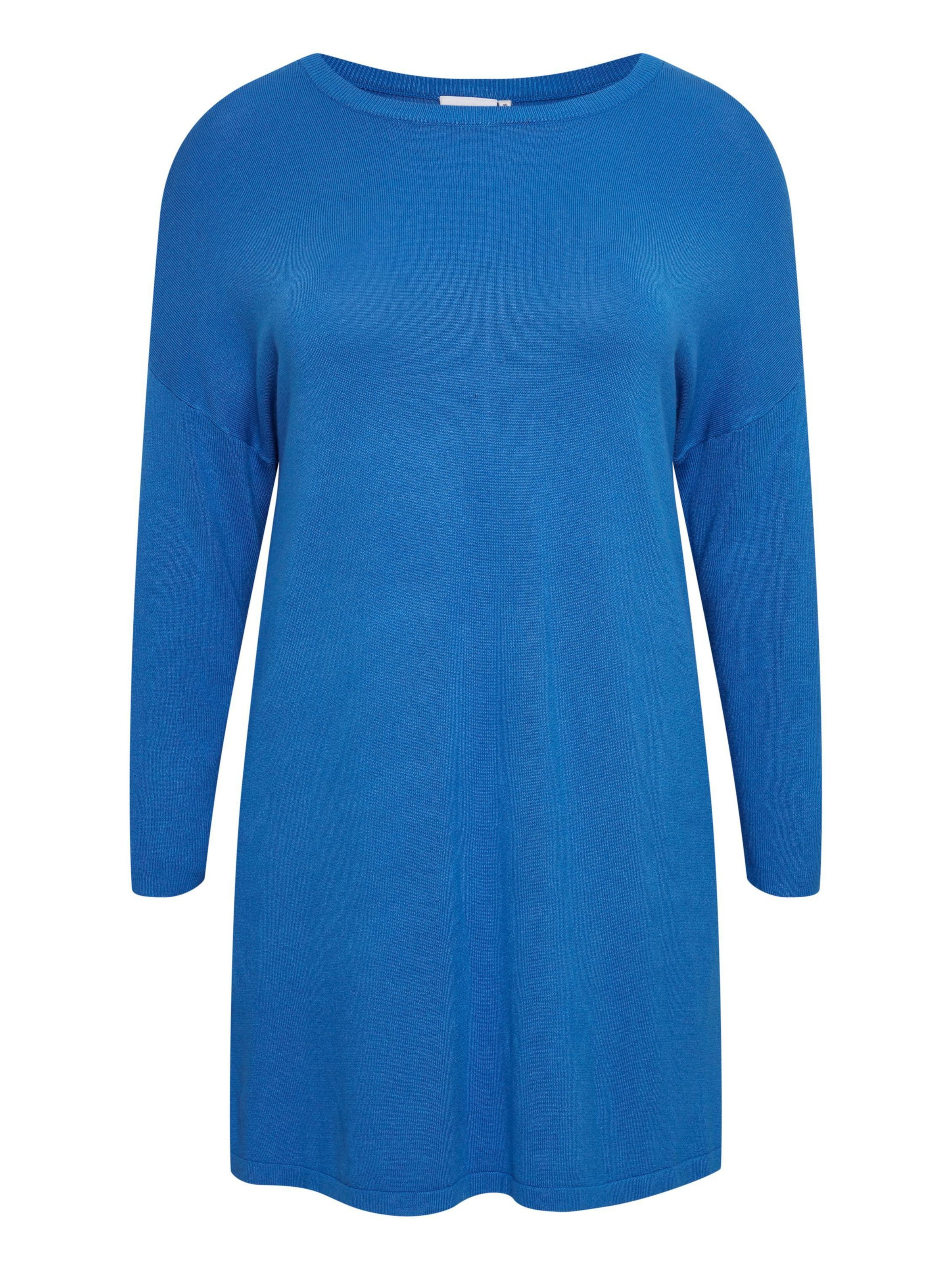 Fransa Curve Knit dress 'Blume' in Blue, Item view