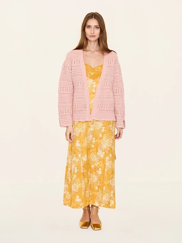 Odd Molly Gebreid vest in Roze