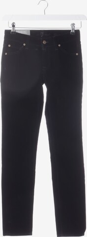 7 for all mankind Pants in XXS in Black: front
