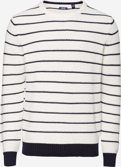 IZOD Pull-over en bleu foncé / blanc cassé, Vue avec produit