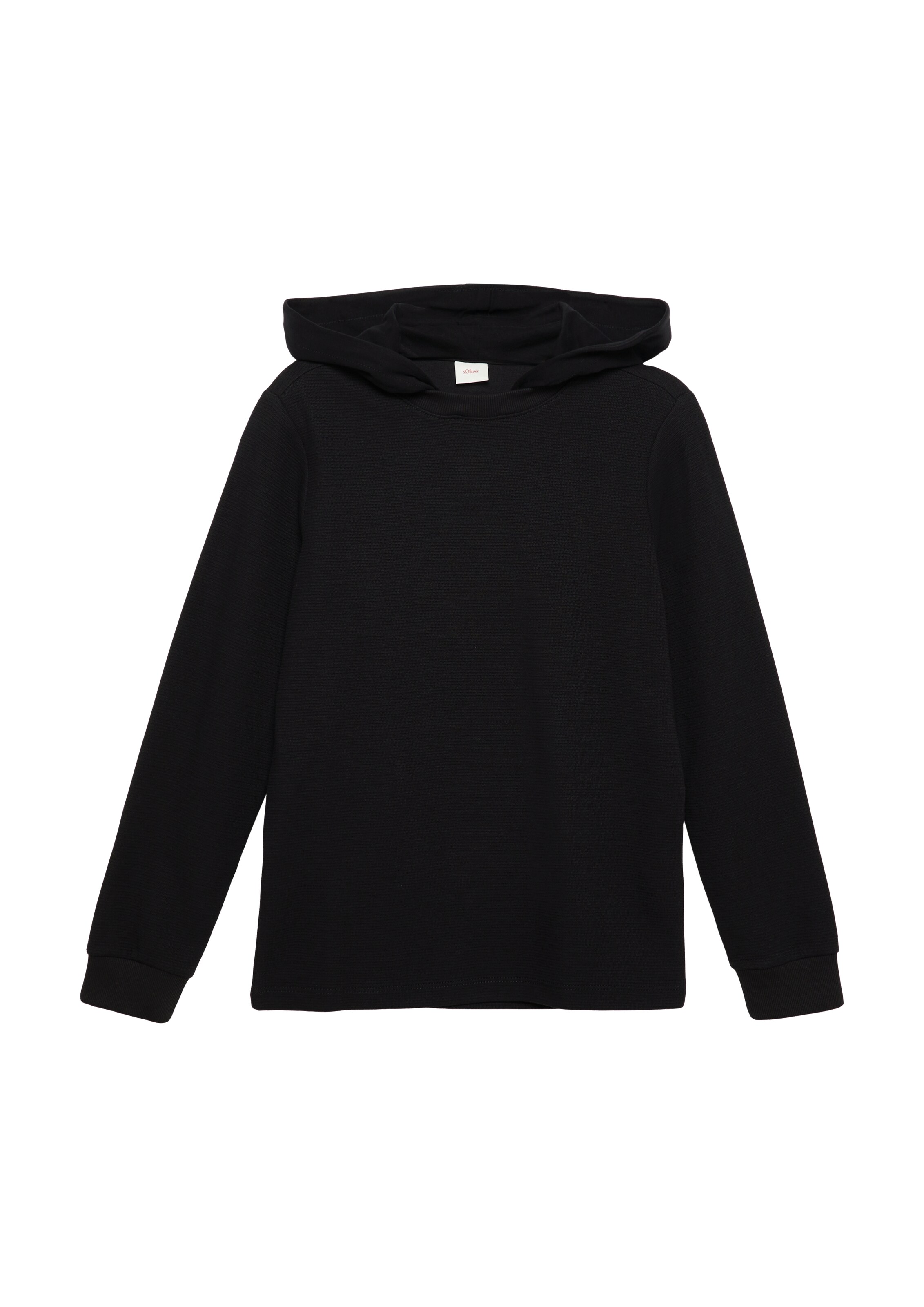 s.Oliver Sweatshirt in Black, Item view