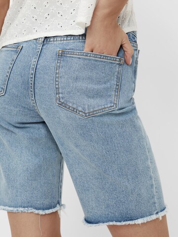 OBJECT Regular Jeans 'Marina' in Blauw