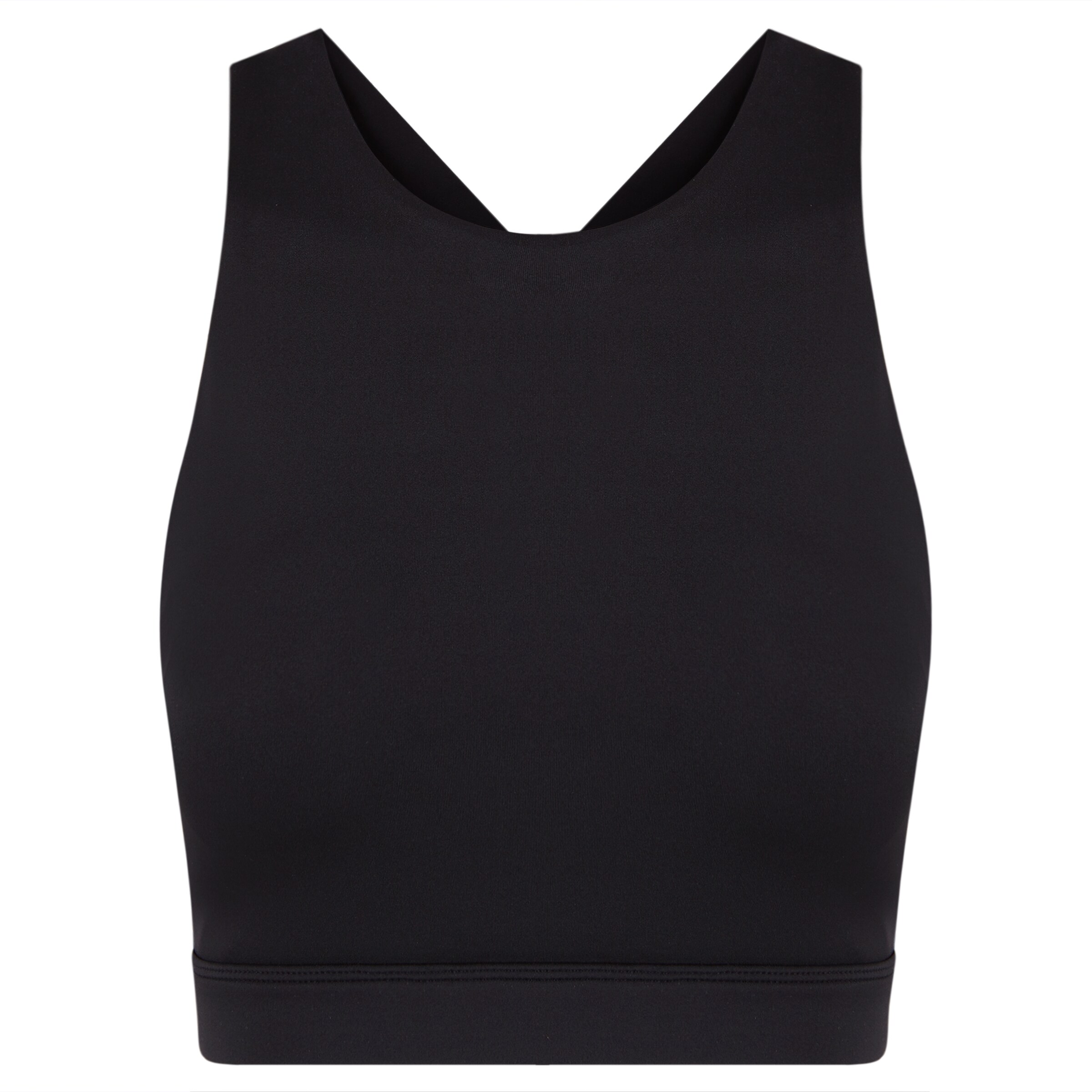 Born Living Yoga Sports top ' Asura ' in Black: front