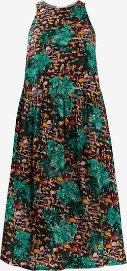 Anou Anou Šaty - modrá / hnedá / smaragdová / biela, Produkt