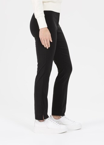 STEHMANN Regular Pants 'Ina' in Black