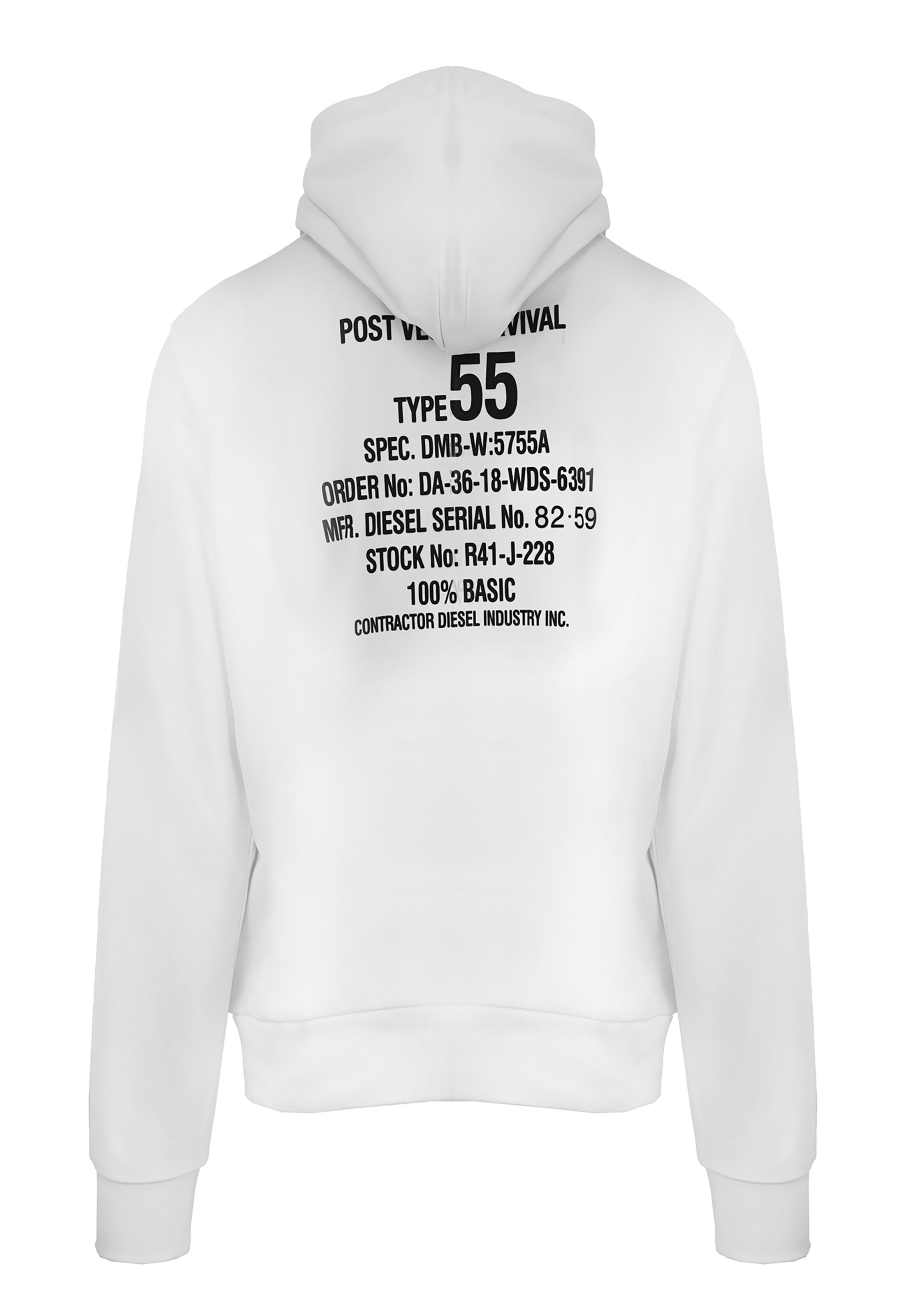 Felpa di DIESEL in bianco