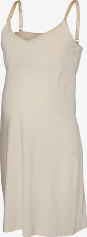 MAMALICIOUS Nightgown in White: front