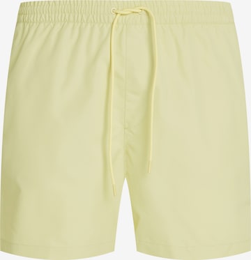 Calvin Klein Swimwear Шорти за плуване в жълто: отпред
