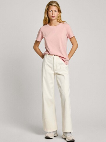 Wide Leg Pantalon 'Tania' Pepe Jeans en blanc