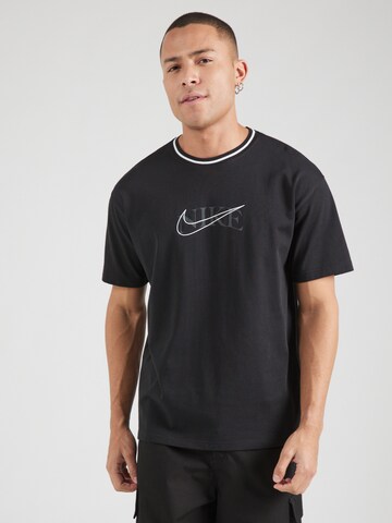 Nike Sportswear Shirt 'M90 MBR SEGA' in Zwart: voorkant