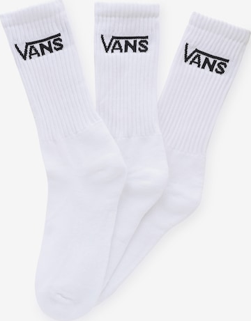 VANS Socks in White: front