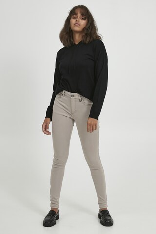 PULZ Jeans Skinny Jeans 'Emma' in Grau