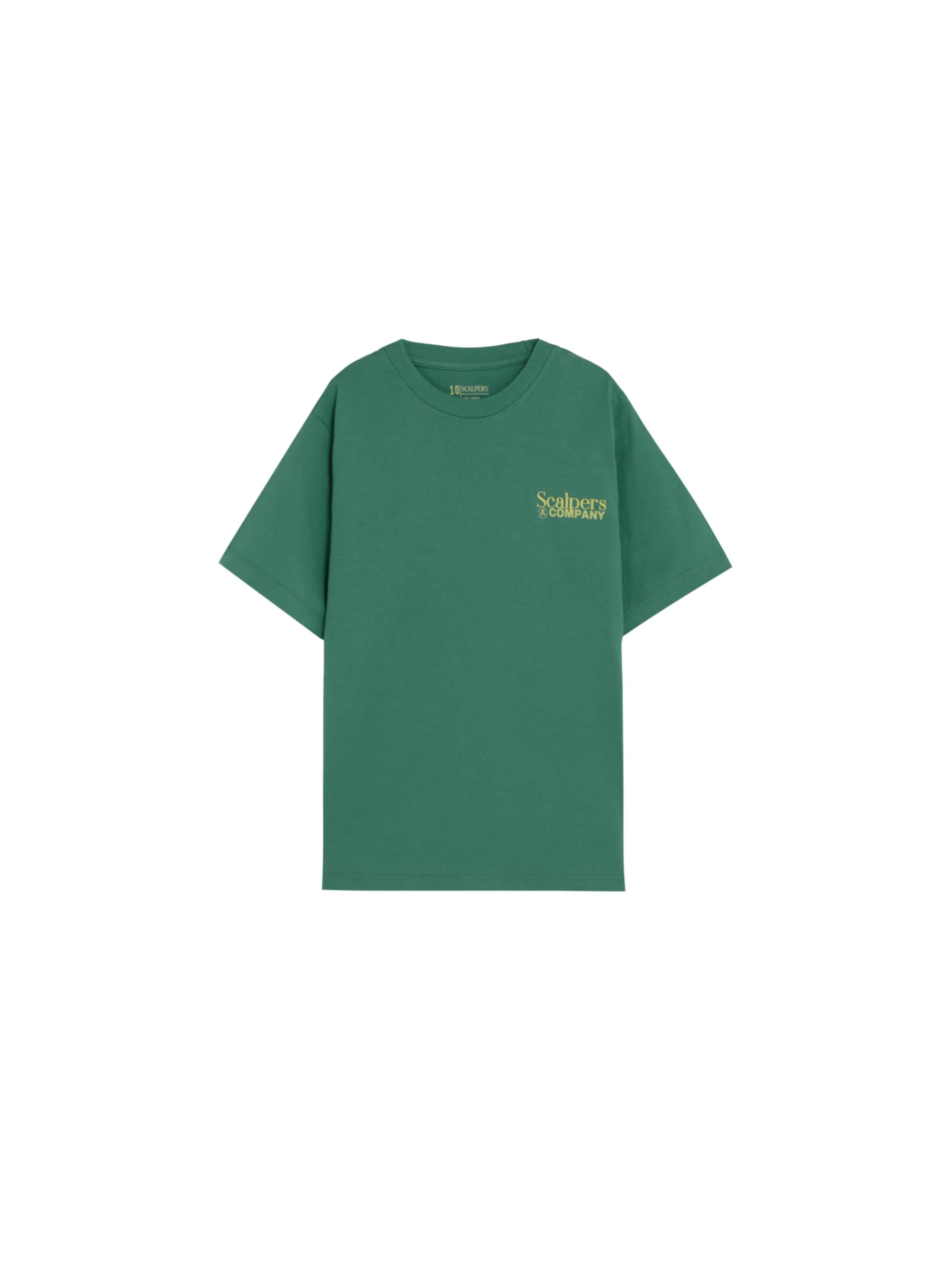 Scalpers Shirt ' ' in Groen: voorkant