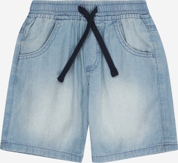 UNITED COLORS OF BENETTON Regular Shorts in Blau: predná strana