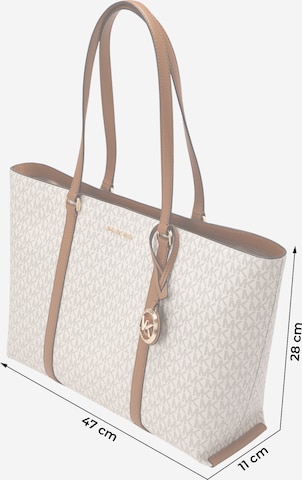 MICHAEL Michael Kors Shopper táska 'TEMPLE' - bézs