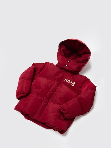 Maru + Bo Performance Jacket 'WEATHER-RESISTANT JACKET WITH HOOD' in Red