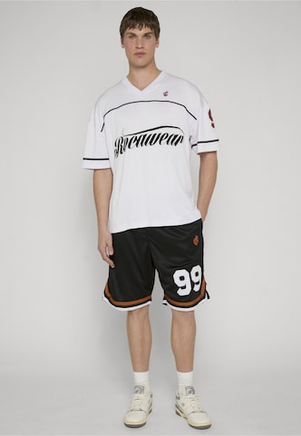 ROCAWEAR Koszulka 'Baller' w kolorze biały