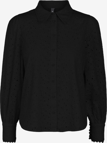 Y.A.S Bluse 'Blicco' in Schwarz: predná strana