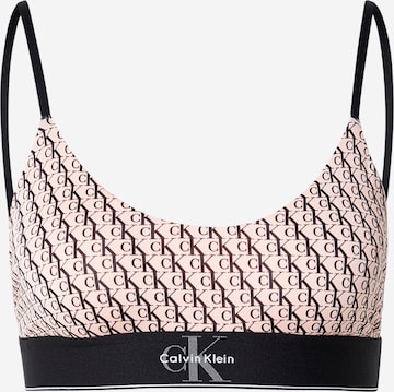 Soutien-gorge Calvin Klein Underwear en rose : devant