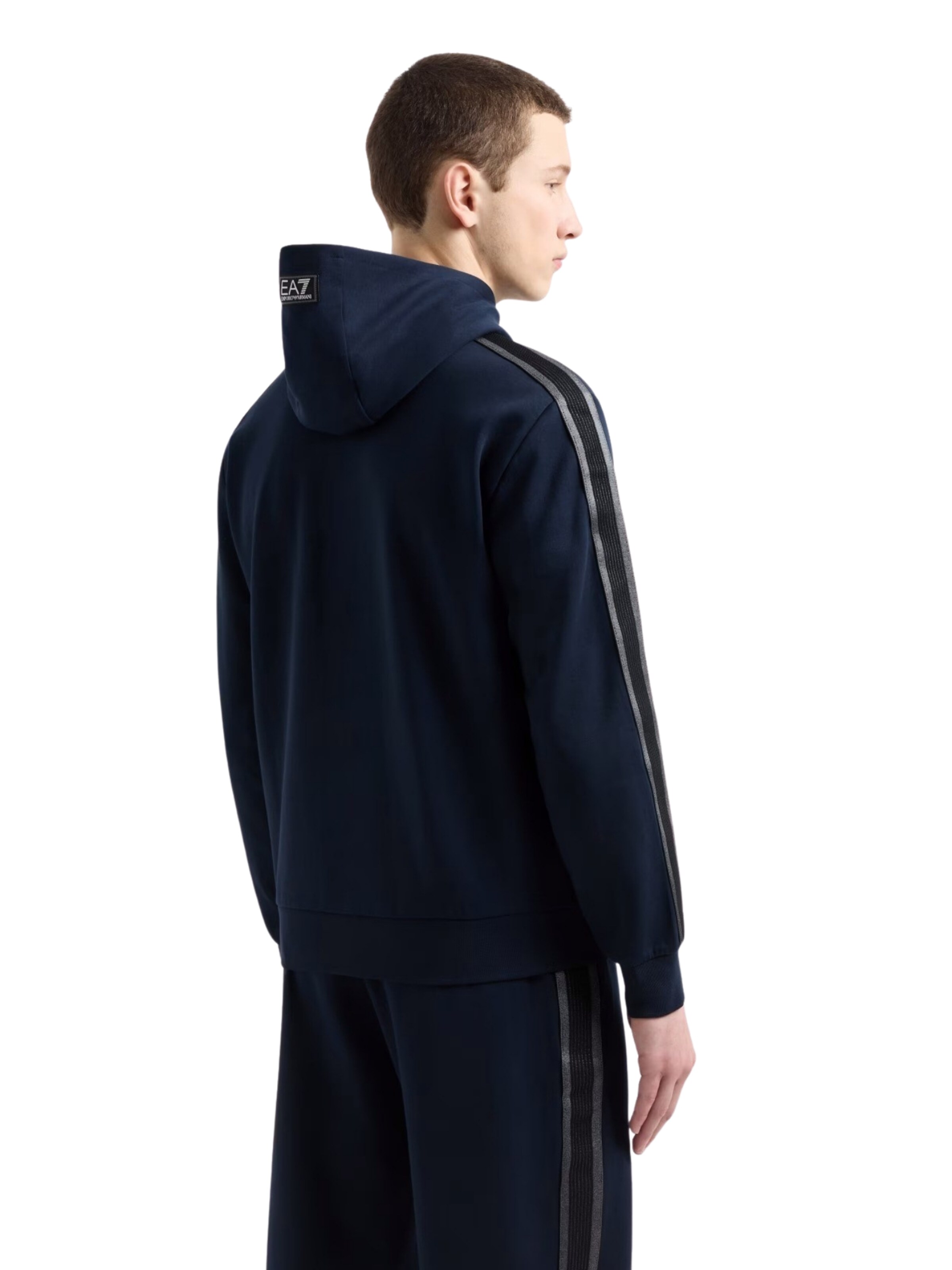 EA7 Emporio Armani Sweatjakke i blå