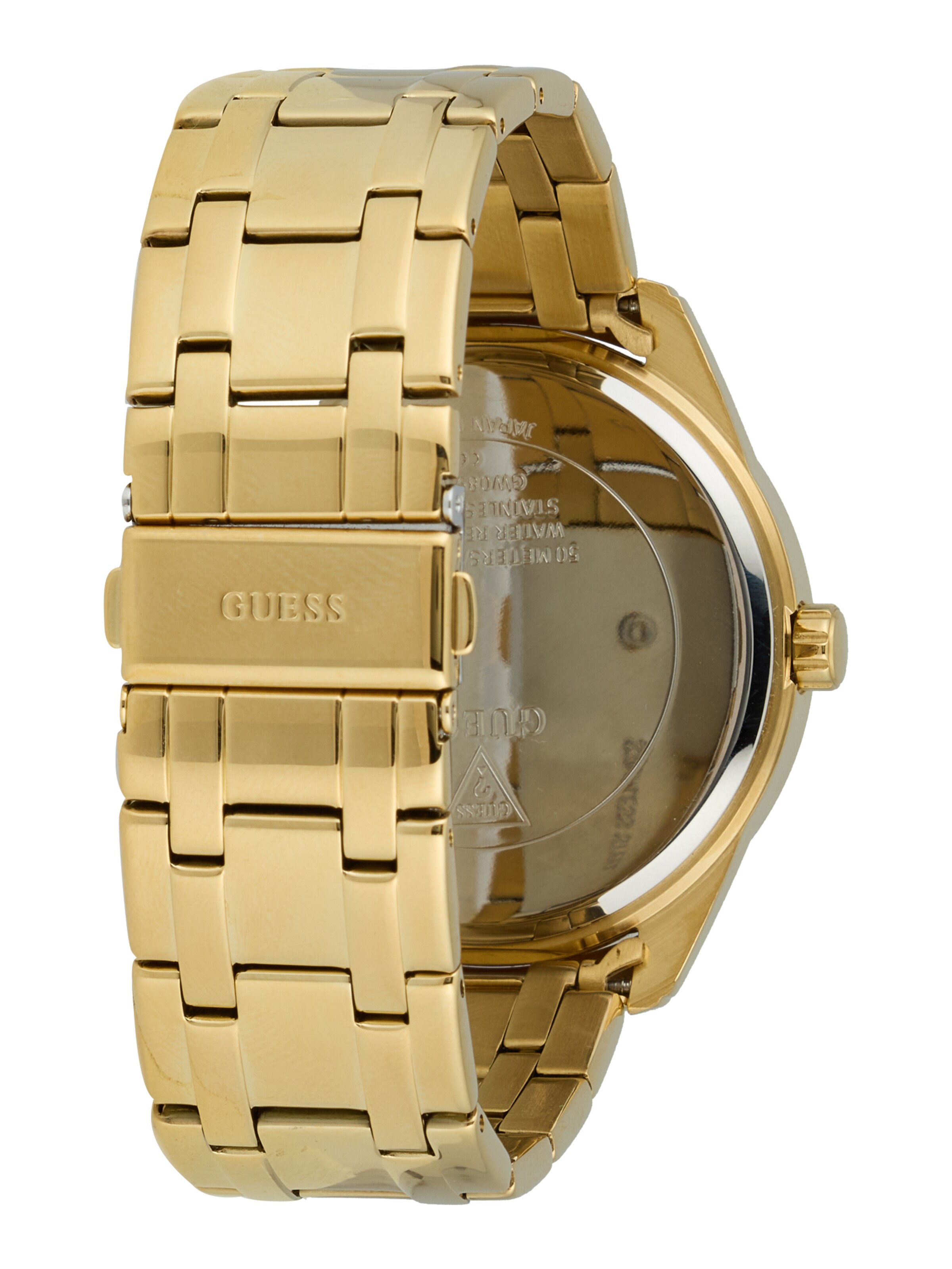 GUESS Αναλογικό ρολόι 'ELLIOT' σε χρυσό