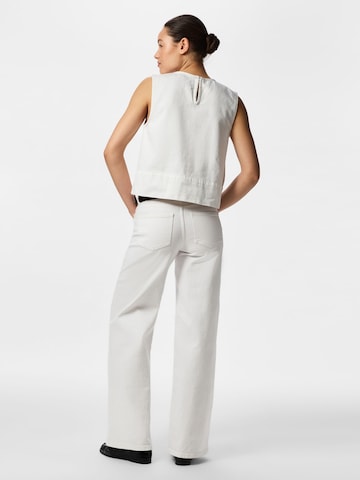 PIECES Overdel 'PCSky' i hvid