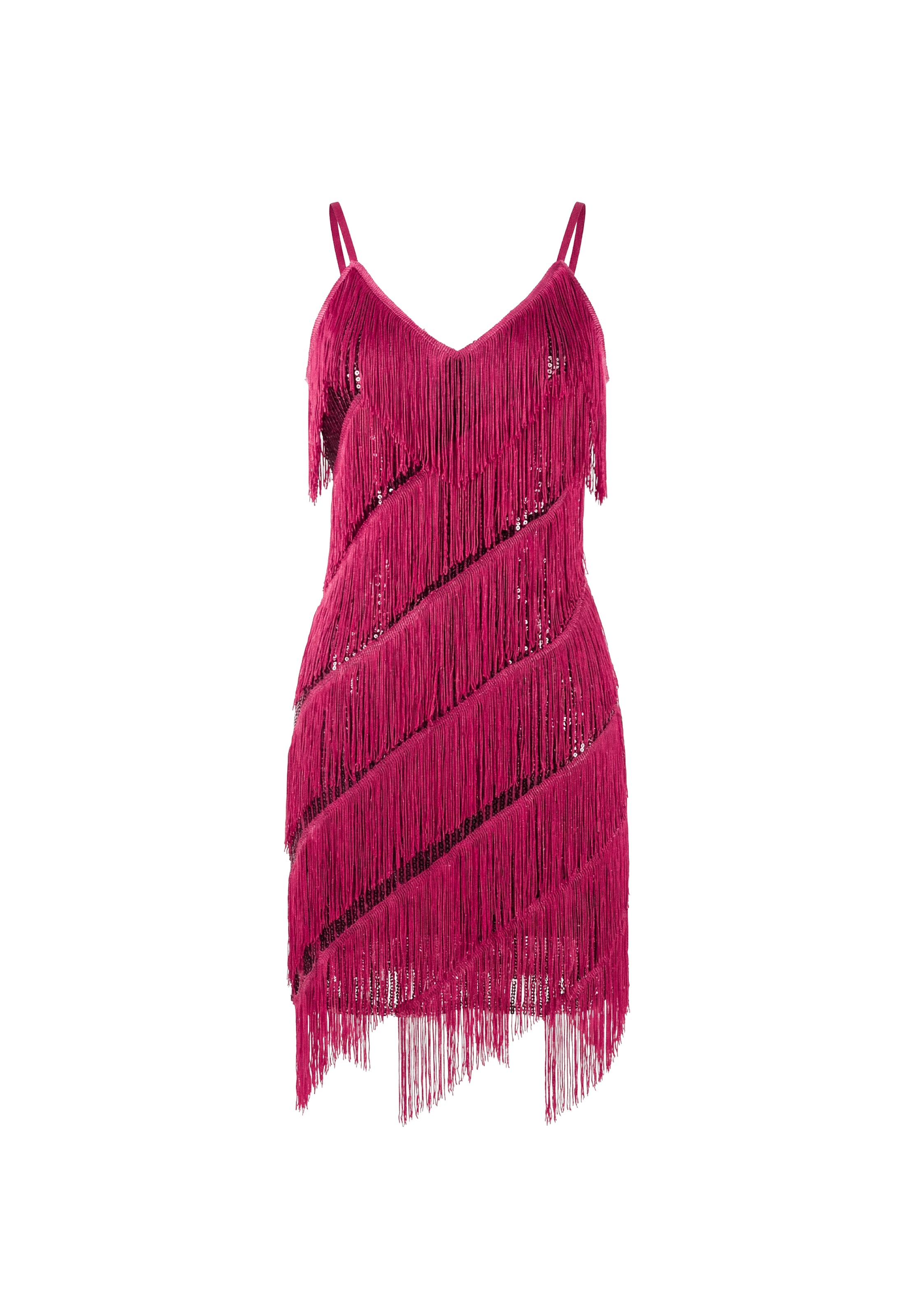 faina Cocktail Dress in 34 in Fuchsia, Item view