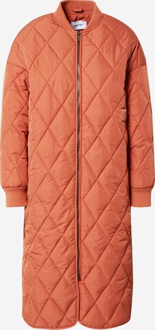 Manteau mi-saison 'Lexa' ABOUT YOU en orange : devant