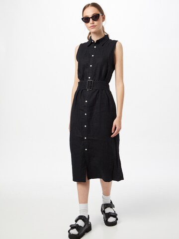 Polo Ralph Lauren - Vestido camisero en negro