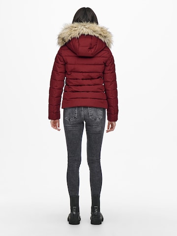 ONLY Winter jacket 'Luna' in Red