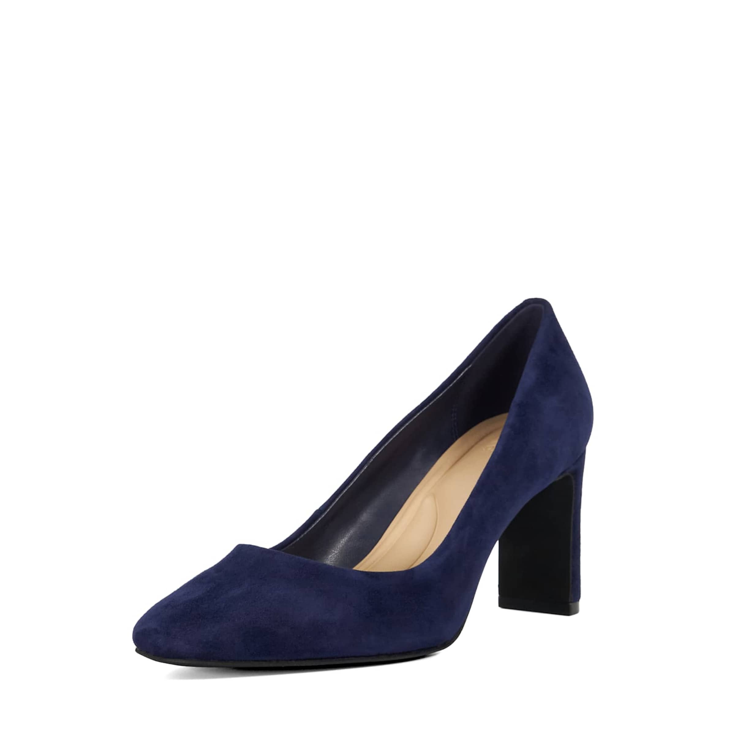 Escarpins Dune LONDON en bleu : devant