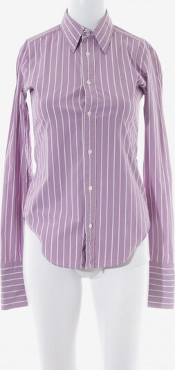 RALPH LAUREN Hemd-Bluse in XS in pastelllila / weiß, Produktansicht