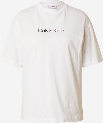 Calvin Klein Shirt 'HERO' in Wit: voorkant