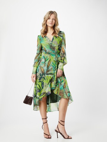 Robe de cocktail SWING en vert