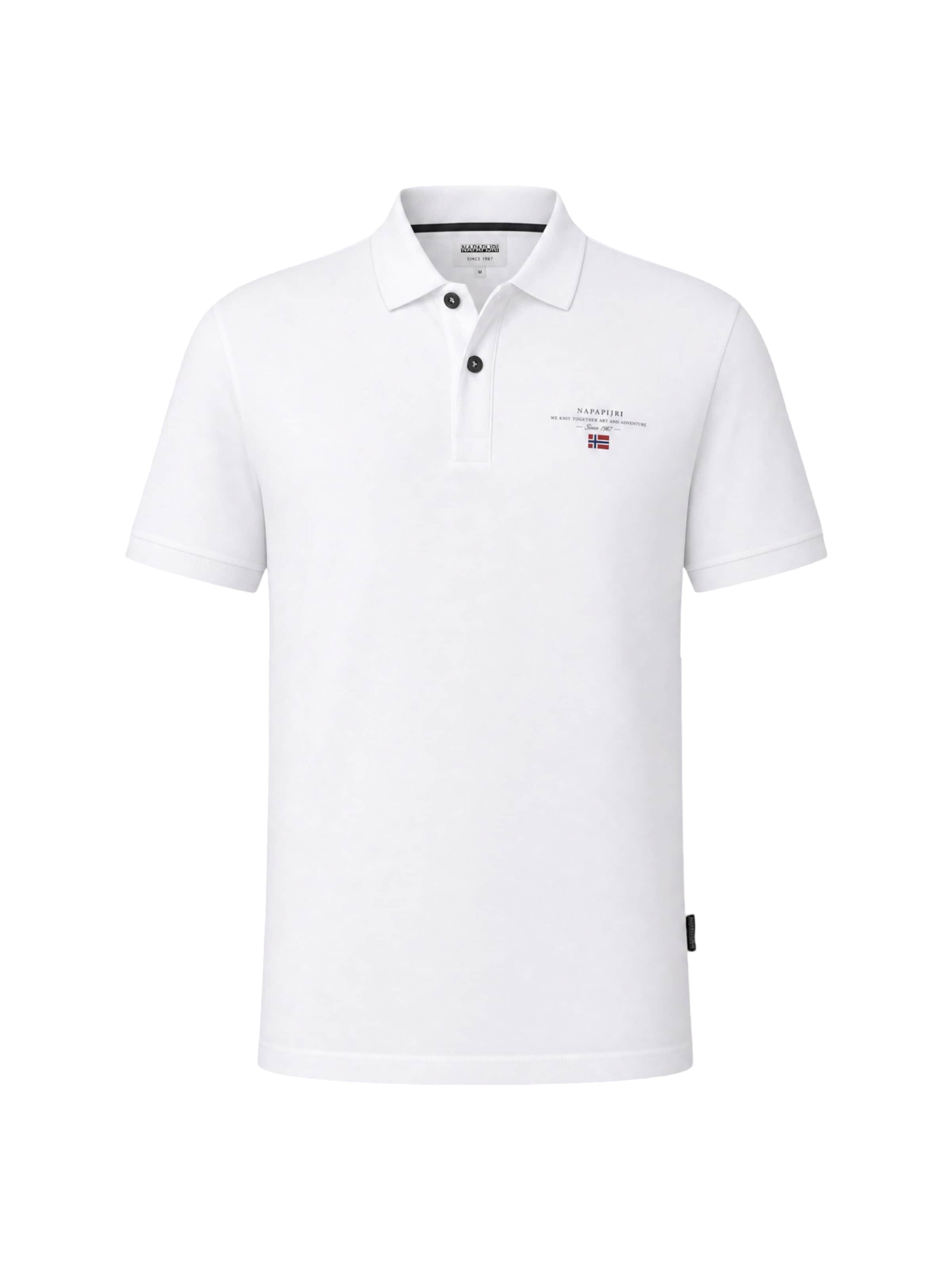 NAPAPIJRI Camisa 'ELBAS JERSEY NP0A4GB4' em M em branco, Vista do artigo