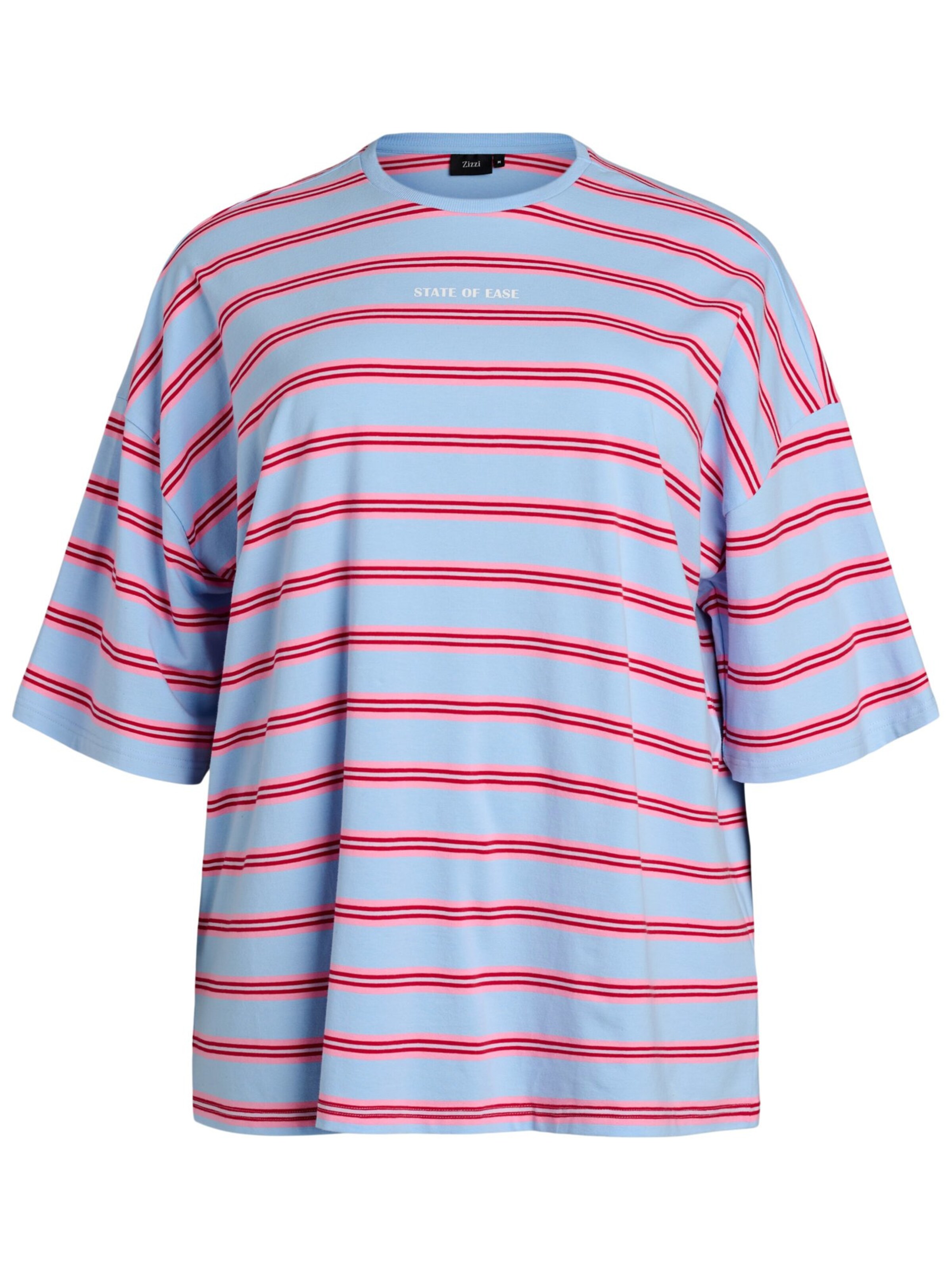 Maglietta 'Mluni' di Zizzi in blu: frontale