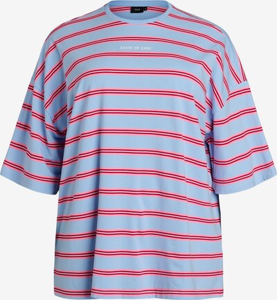 Zizzi Särk 'Mluni' XL-XXL suuruses helesinine / heleroosa / tumepunane, Tootevaade