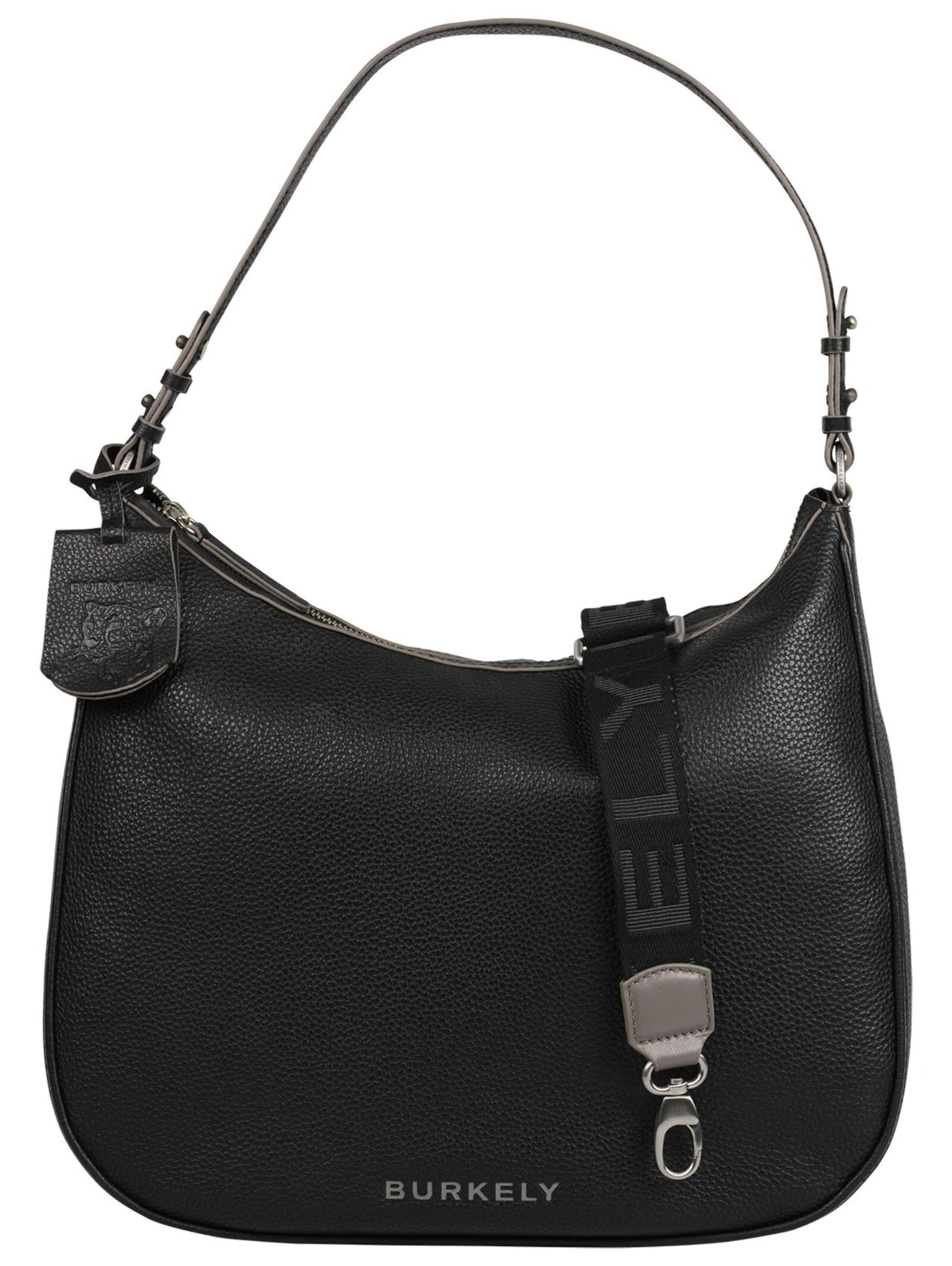 Borsa a spalla 'Always Alyx' di Burkely in nero: frontale