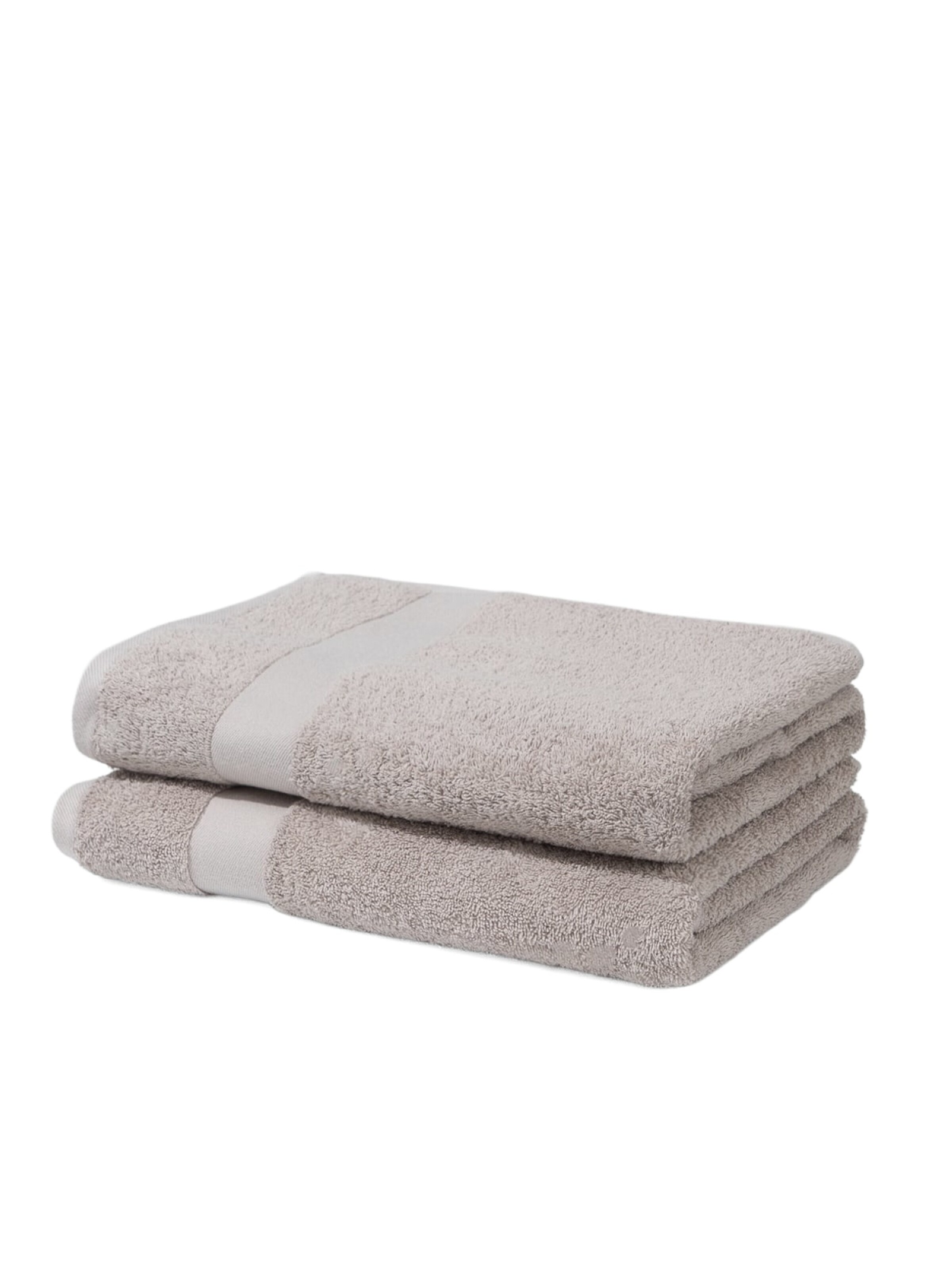 L'Arte Milano Beach towel in Grey: front