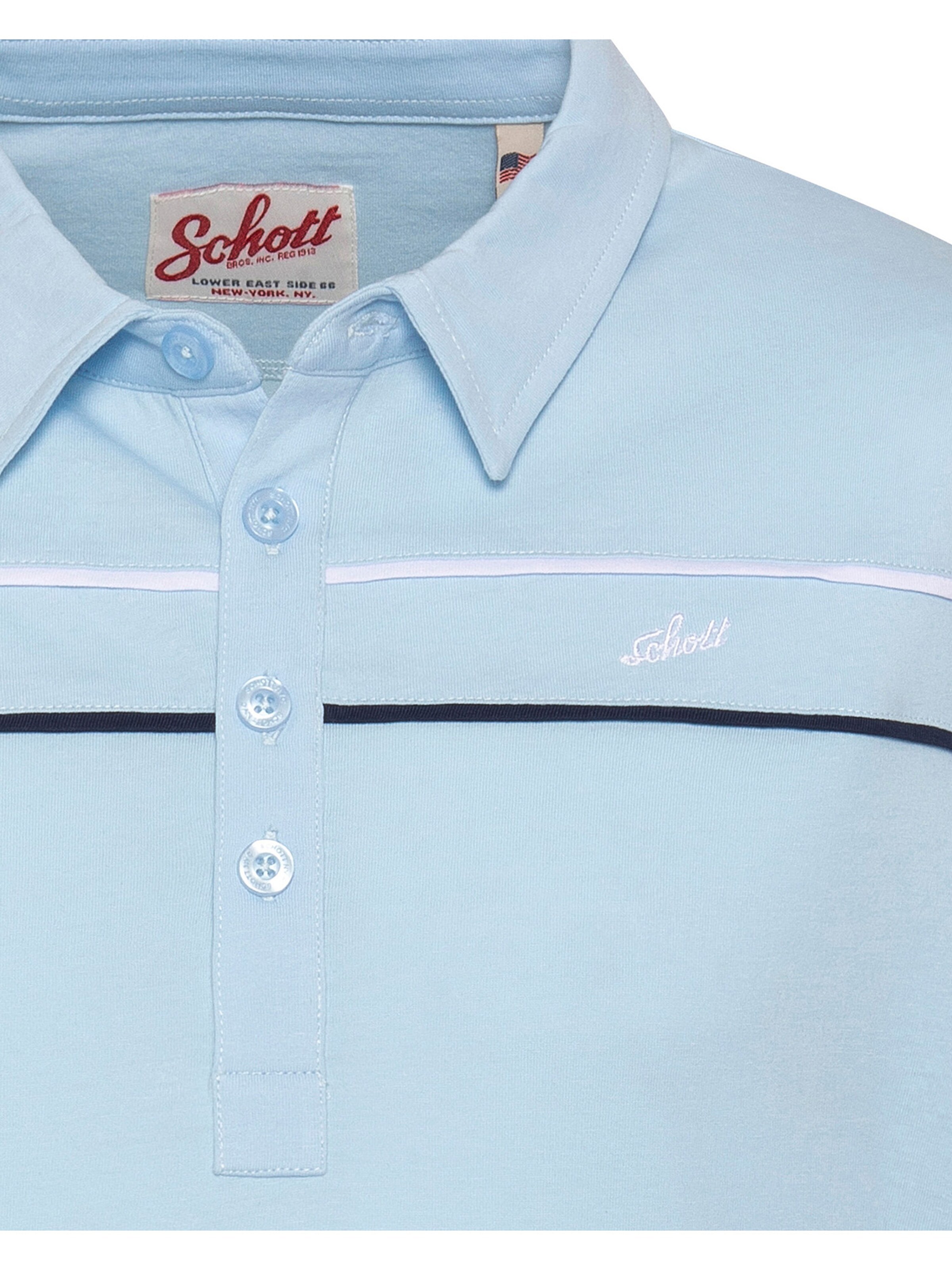 T-Shirt Schott NYC en bleu