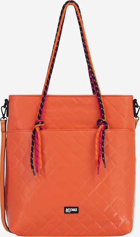 myMo ATHLSR Nakupovalna torba 'Duilio' | oranžna barva: sprednja stran
