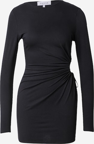 NU-IN Dress in Black: front