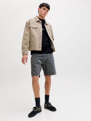 Baggy Pantaloni di JACK & JONES in grigio