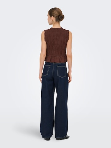 ONLY Bluse 'ONLGoa' i brun