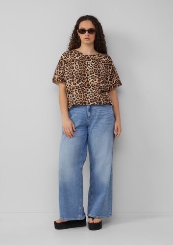 T-shirt QS en marron