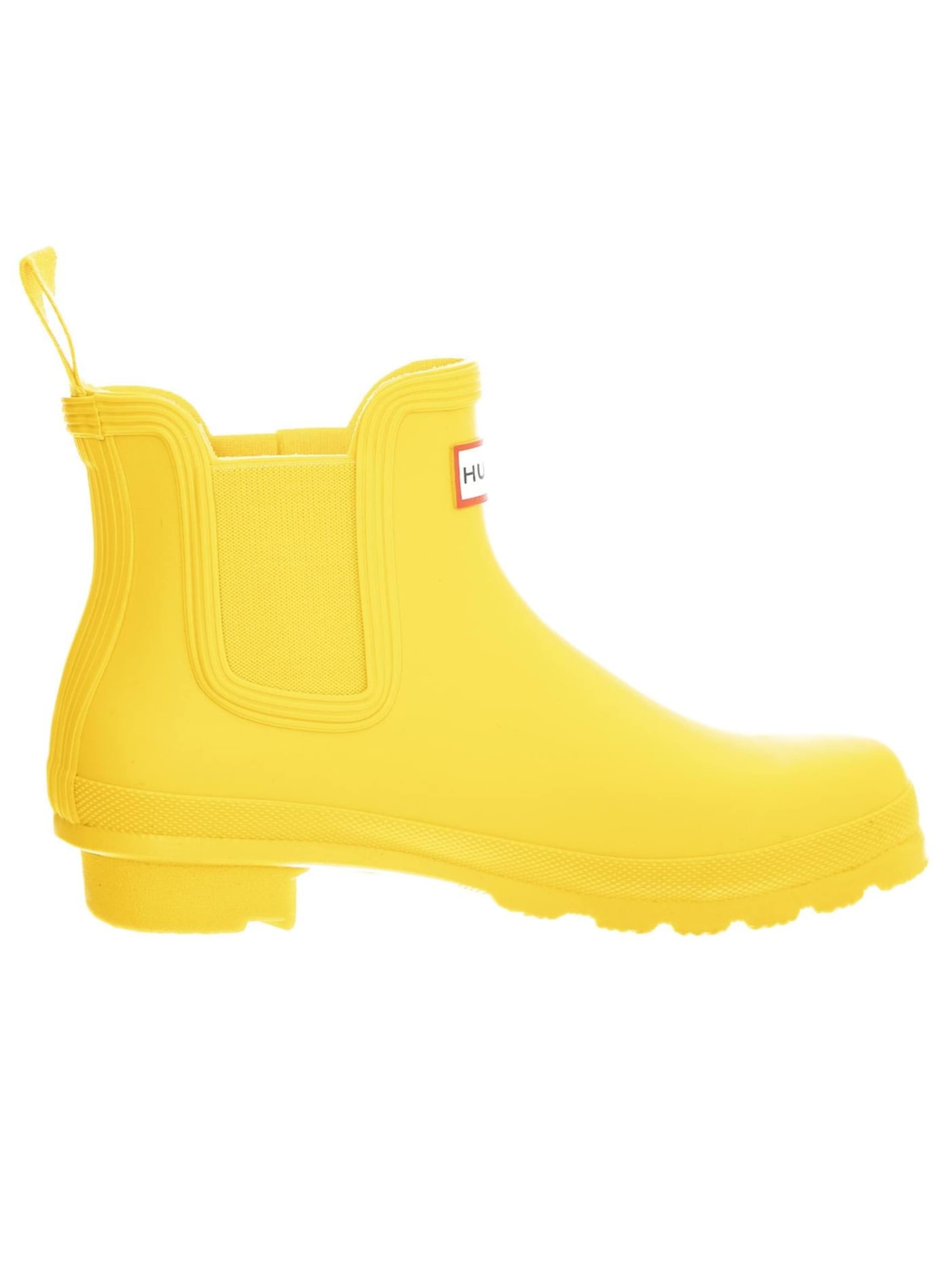 HUNTER Boot 'Original Chelsea Boot Yellow' in Yellow