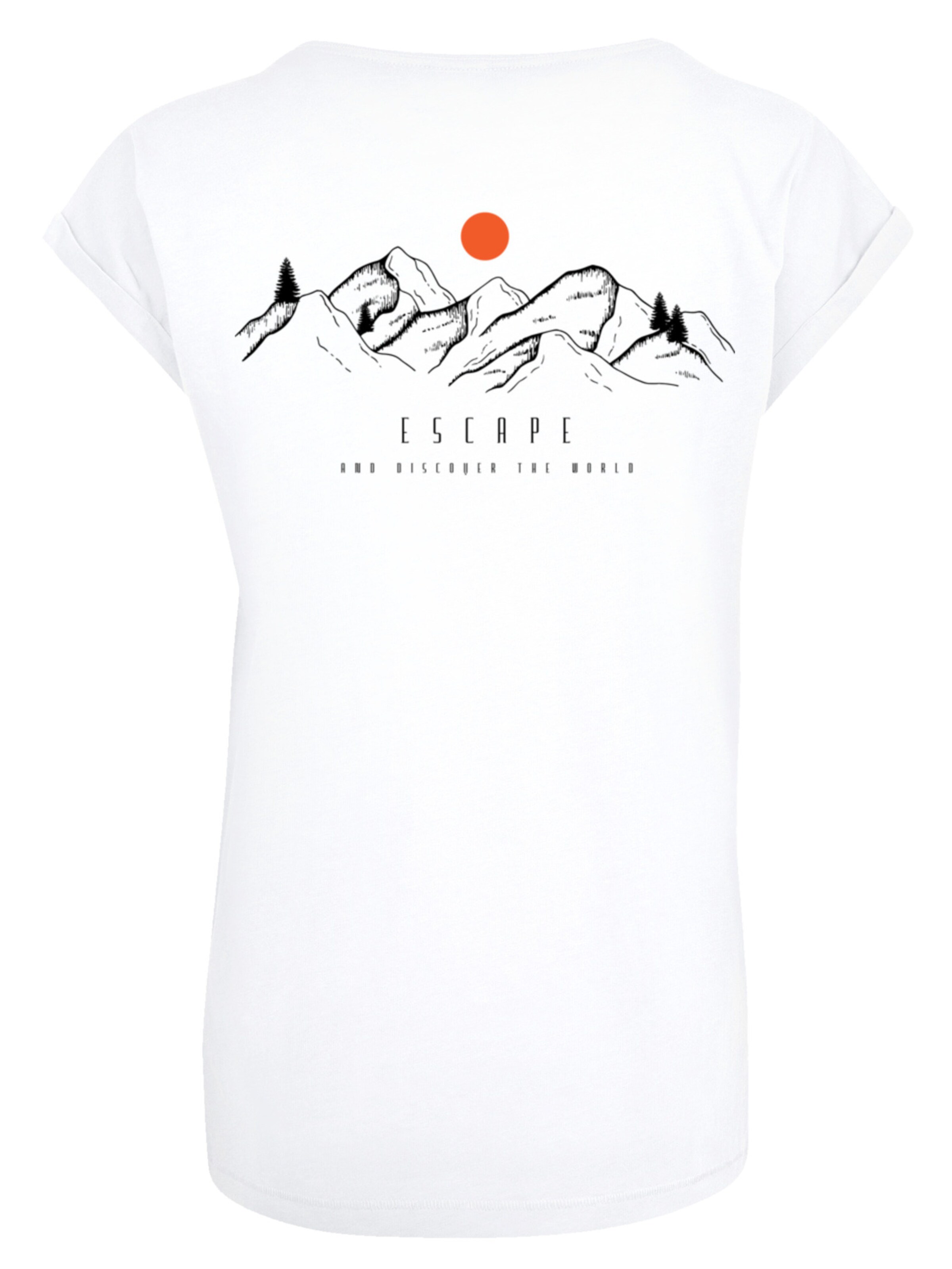 F4NT4STIC Shirt 'Discover the world' in Weiß