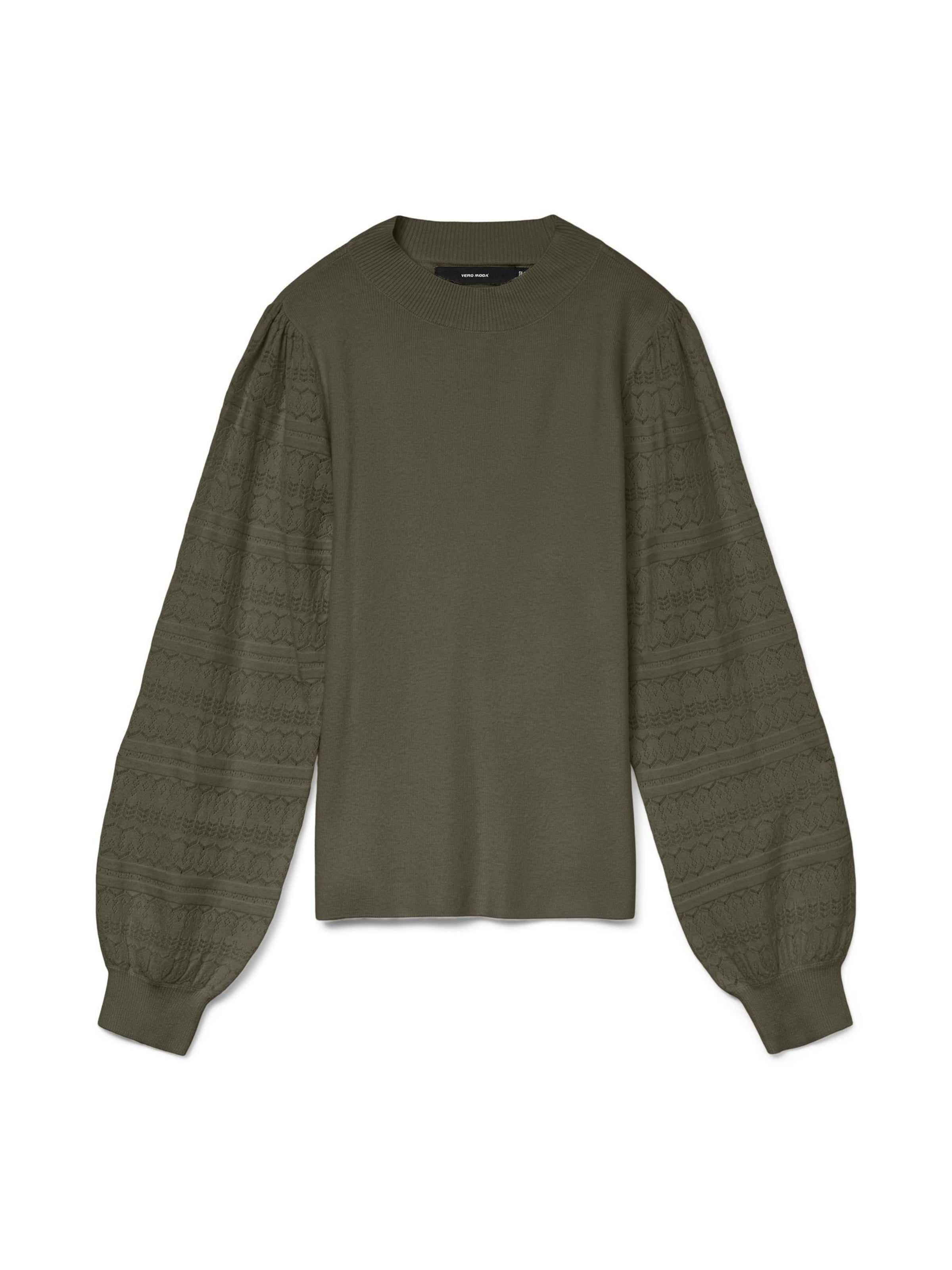 VERO MODA Pullover 'VMNEWLimone' in Grün: Vorderseite